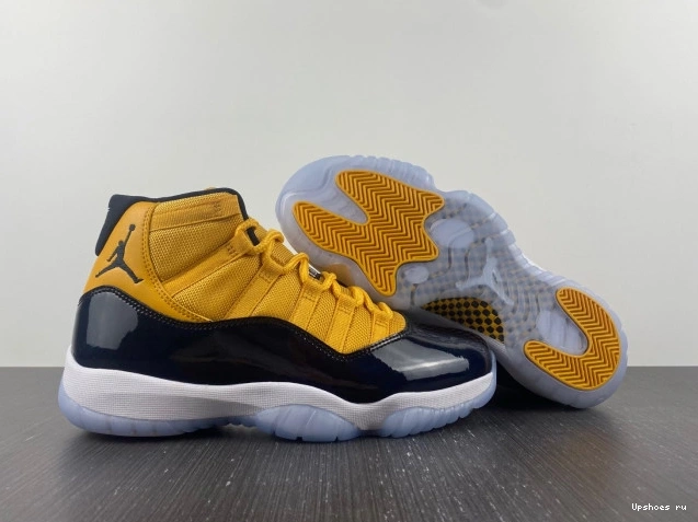 11 and yellow Air black Jordan 0216